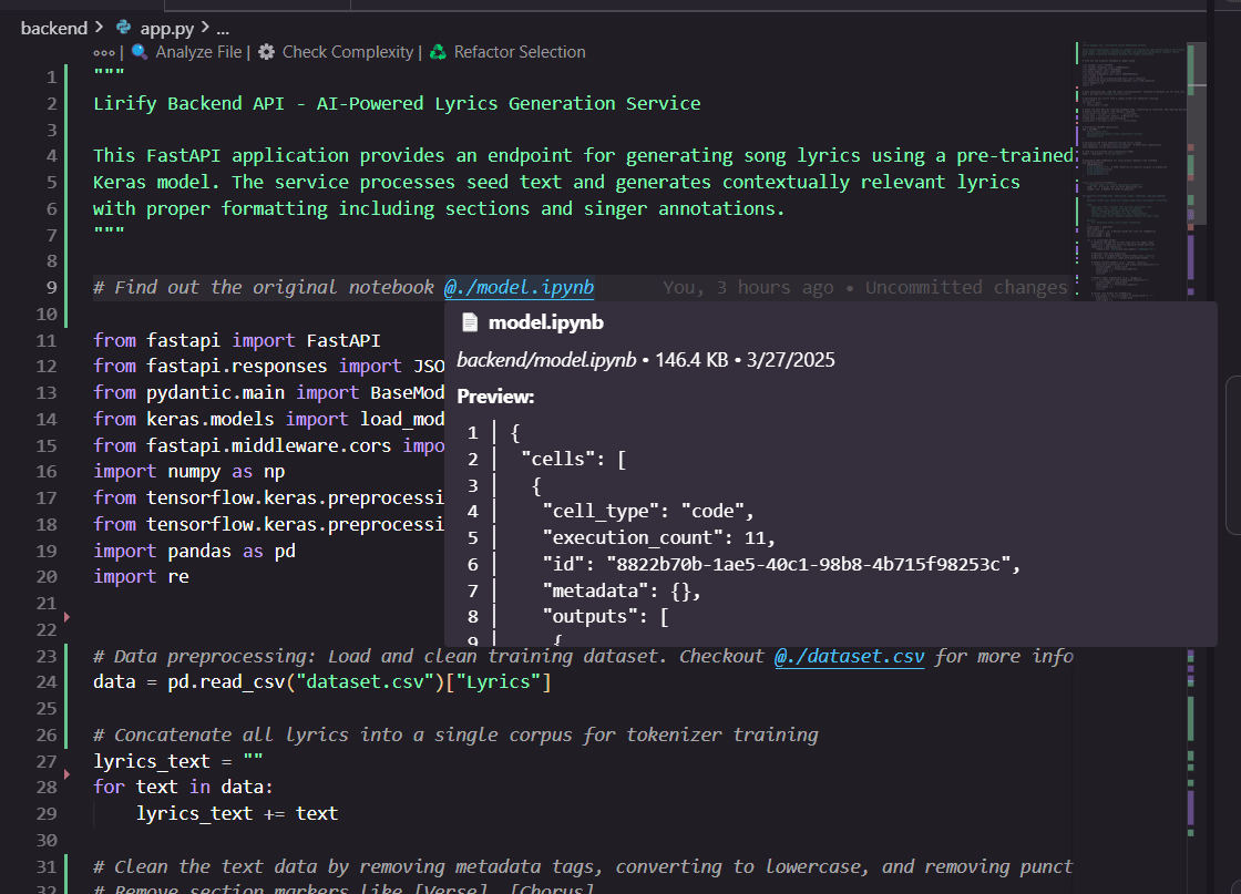Mention screenshot 1